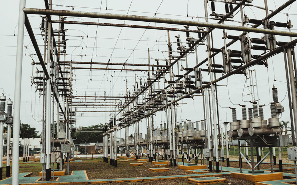 Energy grid substation
