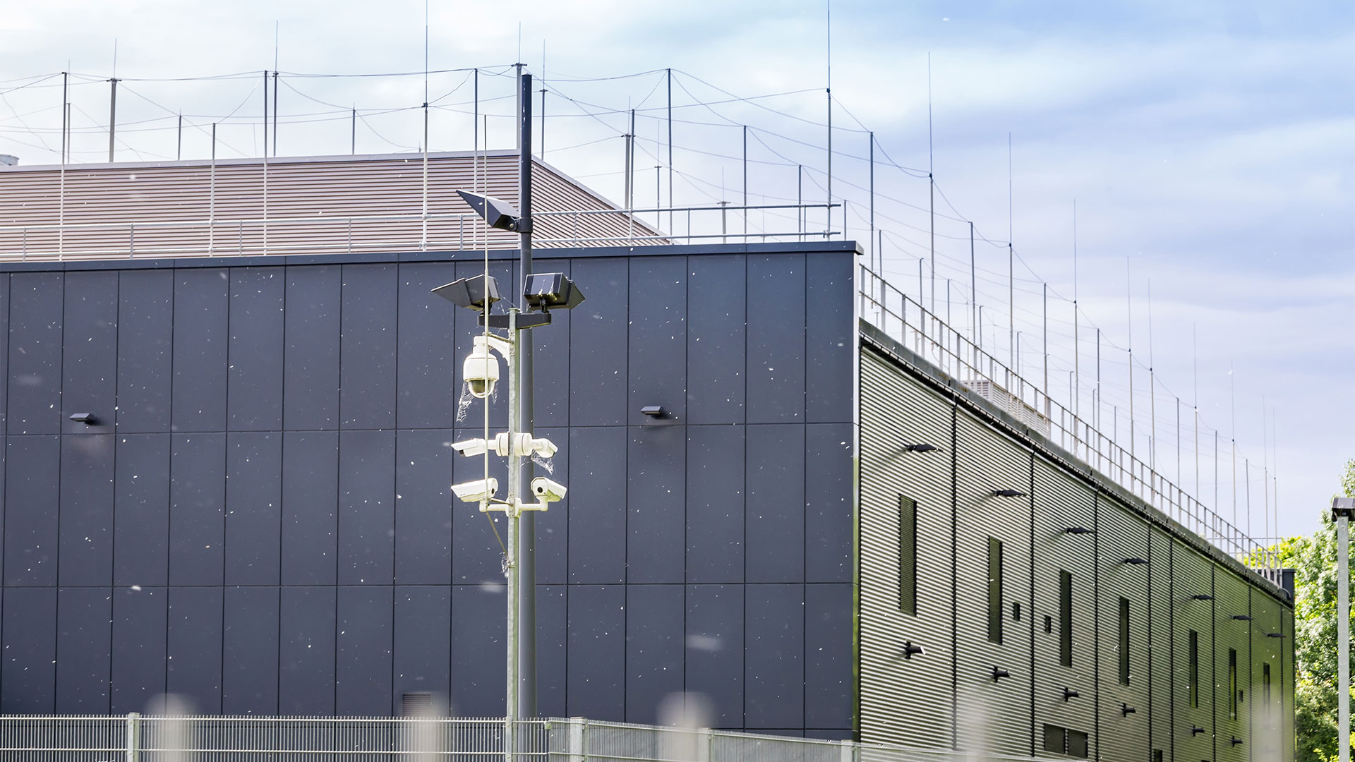 Correctional facility security cameras
